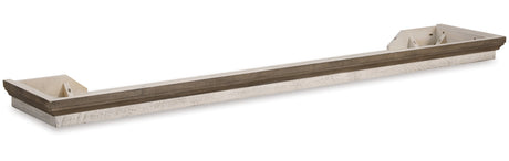 Havalance Weathered Gray & Vintage White Entertainment Center Units - Ornate Home