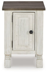 Havalance White/Gray Chairside End Table (Online Special Price) - Ornate Home