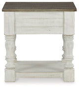 Havalance White/Gray End Table (Online Special Price) - Ornate Home