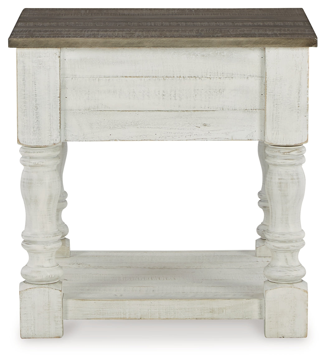 Havalance White/Gray End Table (Online Special Price) - Ornate Home
