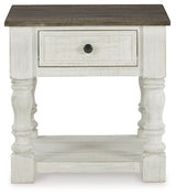 Havalance White/Gray End Table (Online Special Price) - Ornate Home