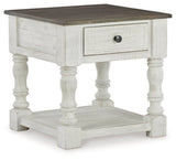Havalance White/Gray End Table (Online Special Price) - Ornate Home