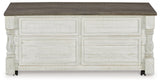 Havalance White/Gray Lift Top Coffee Table and 2 End Tables (Online Special Price) - Ornate Home