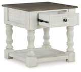 Havalance White/Gray Lift Top Coffee Table and 2 End Tables - Ornate Home