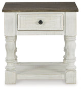 Havalance White/Gray Lift Top Coffee Table and 2 End Tables - Ornate Home