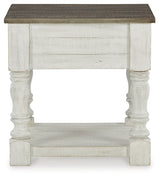 Havalance White/Gray Lift Top Coffee Table and 2 End Tables - Ornate Home