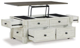 Havalance White/Gray LiftTop Coffee Table (Online Special Price) - Ornate Home