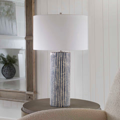Havana Blue Table Lamp - Ornate Home