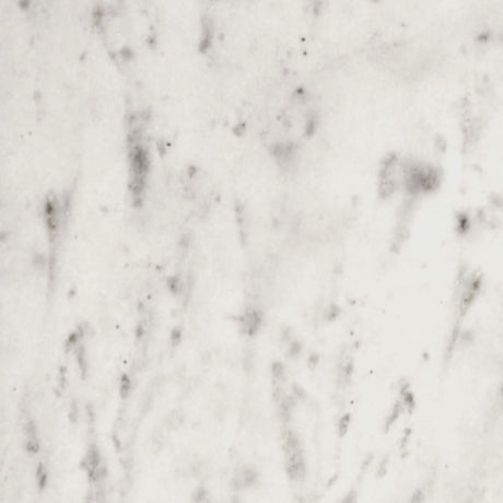 Haven Black Round Genuine White Marble Top End Side Table - Ornate Home