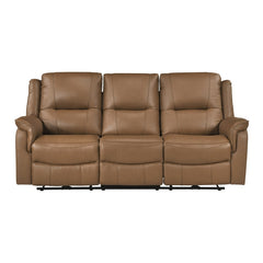 Haven Brown Power Double Reclining Sofa - Ornate Home