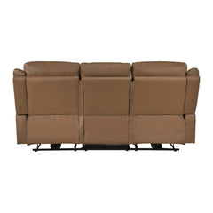 Haven Brown Power Double Reclining Sofa - Ornate Home