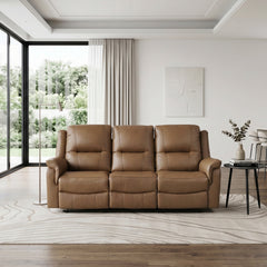 Haven Brown Power Double Reclining Sofa - Ornate Home