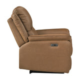 Haven Brown Power Reclining Chair - Ornate Home