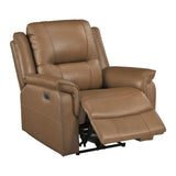 Haven Brown Power Reclining Chair - Ornate Home