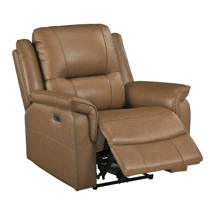 Haven Brown Power Reclining Chair - Ornate Home