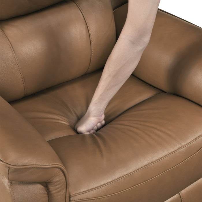 Haven Brown Power Reclining Chair - Ornate Home