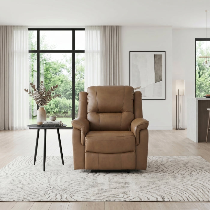Haven Brown Power Reclining Chair - Ornate Home