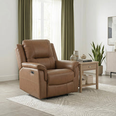 Haven Brown Power Reclining Chair - Ornate Home