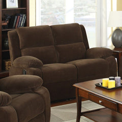 Haven Dark Brown Loveseat - Ornate Home