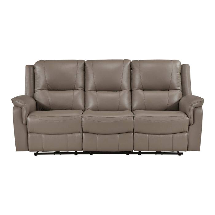 Haven Gray Power Double Reclining Sofa - Ornate Home