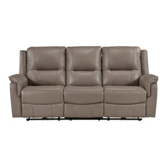 Haven Gray Power Double Reclining Sofa - Ornate Home