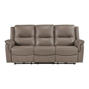 Haven Gray Power Double Reclining Sofa - Ornate Home