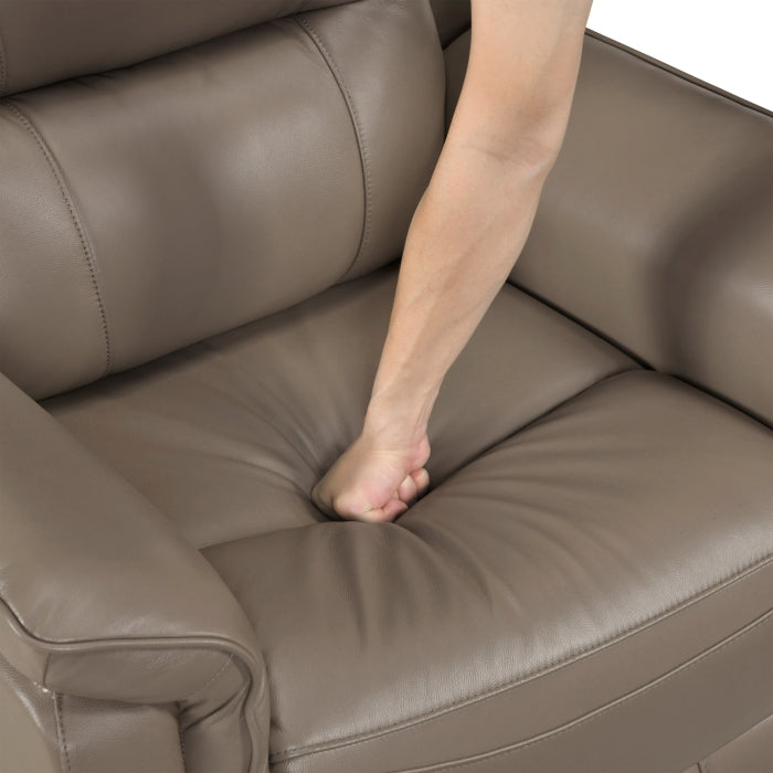 Haven Gray Power Double Reclining Sofa - Ornate Home