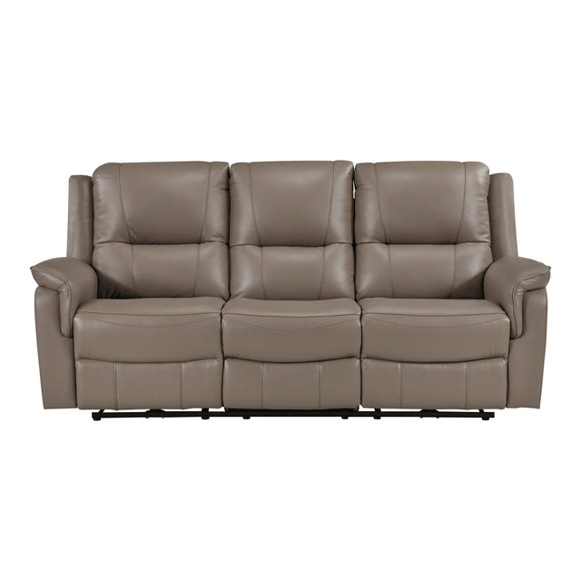 Haven Gray Power Double Reclining Sofa - Ornate Home