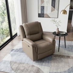 Haven Gray Power Reclining Chair - Ornate Home