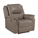 Haven Gray Power Reclining Chair - Ornate Home