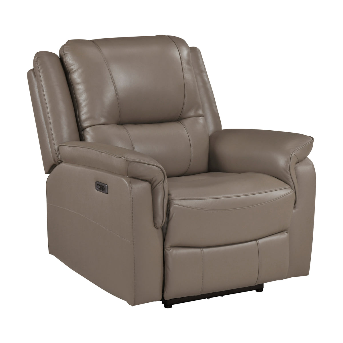 Haven Gray Power Reclining Chair - Ornate Home
