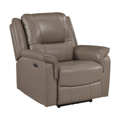 Haven Gray Power Reclining Chair - Ornate Home