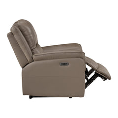 Haven Gray Power Reclining Chair - Ornate Home