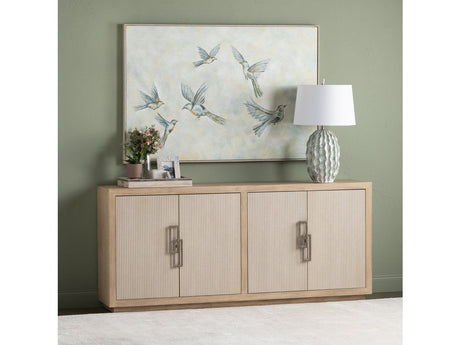 Haven Tan/Cream Four-Door Sideboard - Ornate Home