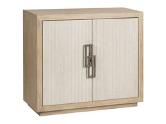 Haven Tan/Cream Two-Door Cabinet - Ornate Home
