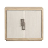 Haven Tan/Cream Two-Door Cabinet - Ornate Home