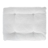 Haven White Upholstered Ottoman - Ornate Home