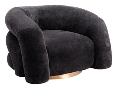 Havn Black Accent Chair - Ornate Home