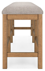 Havonplane Brown Counter Height 72" Dining Bench (Online Special Price) - Ornate Home