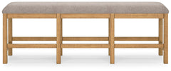 Havonplane Brown Counter Height 72" Dining Bench - Ornate Home
