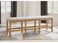 Havonplane Brown Counter Height 72" Dining Bench - Ornate Home