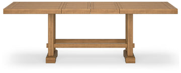 Havonplane Brown Counter Height Dining Extension Table - Ornate Home