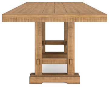 Havonplane Brown Counter Height Dining Extension Table - Ornate Home