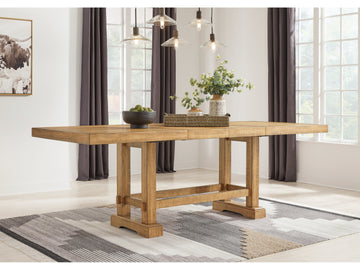 Havonplane Brown Counter Height Dining Extension Table - Ornate Home