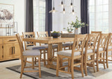 Havonplane Brown Counter Height Dining Room Set / 11pc (Online Special Price) - Ornate Home