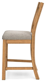 Havonplane Brown Counter Height Dining Table and 8 Barstools (Online Special Price) - Ornate Home