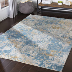 Hawes Faux Silk Rug - Clearance - Ornate Home