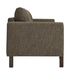 Hawken Antique/Espresso Boucle Fabric Sofa - Ornate Home