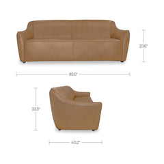 Hawkins Tan Sofa - Ornate Home