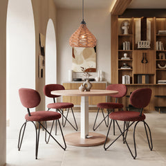 Hawley Natural Adjustable Dining Table - Ornate Home